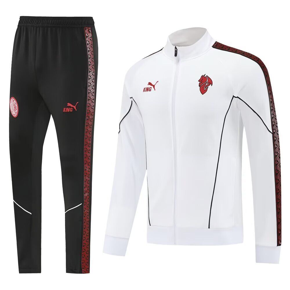 AAA Quality AC Milan 25/26 Tracksuit - White